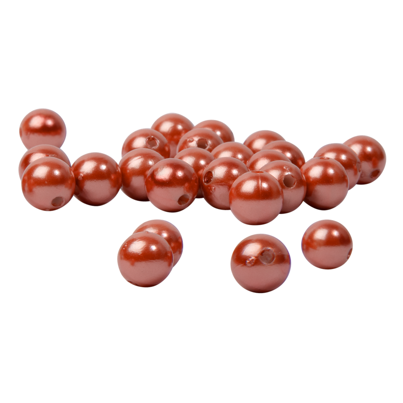 Sienna Krafters Korner 12mm Rose Gold Pearl Bead 50g Beads