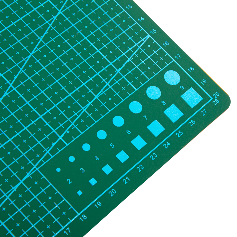 Dark Slate Gray Krafters Korner Cutting Mat A4 Quilting and Sewing Tools and Accessories