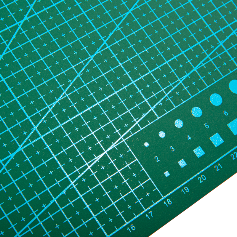 Sea Green Krafters Korner Cutting Mat A4 Quilting and Sewing Tools and Accessories