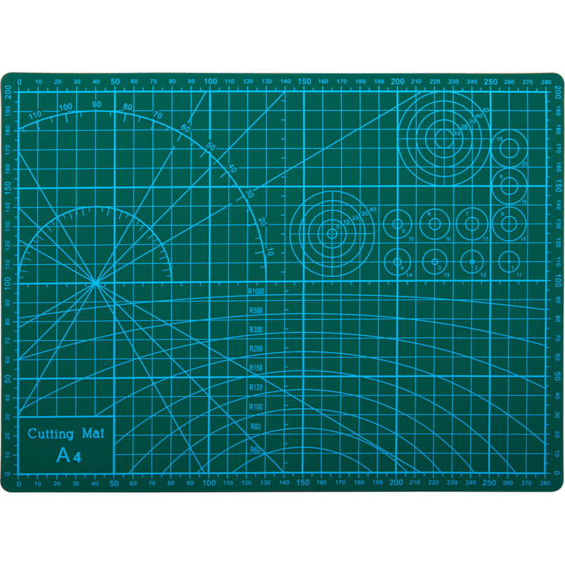 Dark Slate Gray Krafters Korner Cutting Mat A4 Quilting and Sewing Tools and Accessories