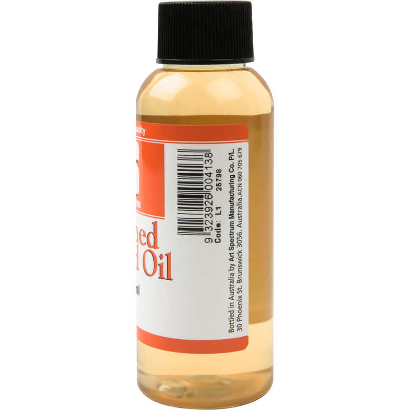 Wheat Art Spectrum  100mL Refined Linseed Oil Oil Paints