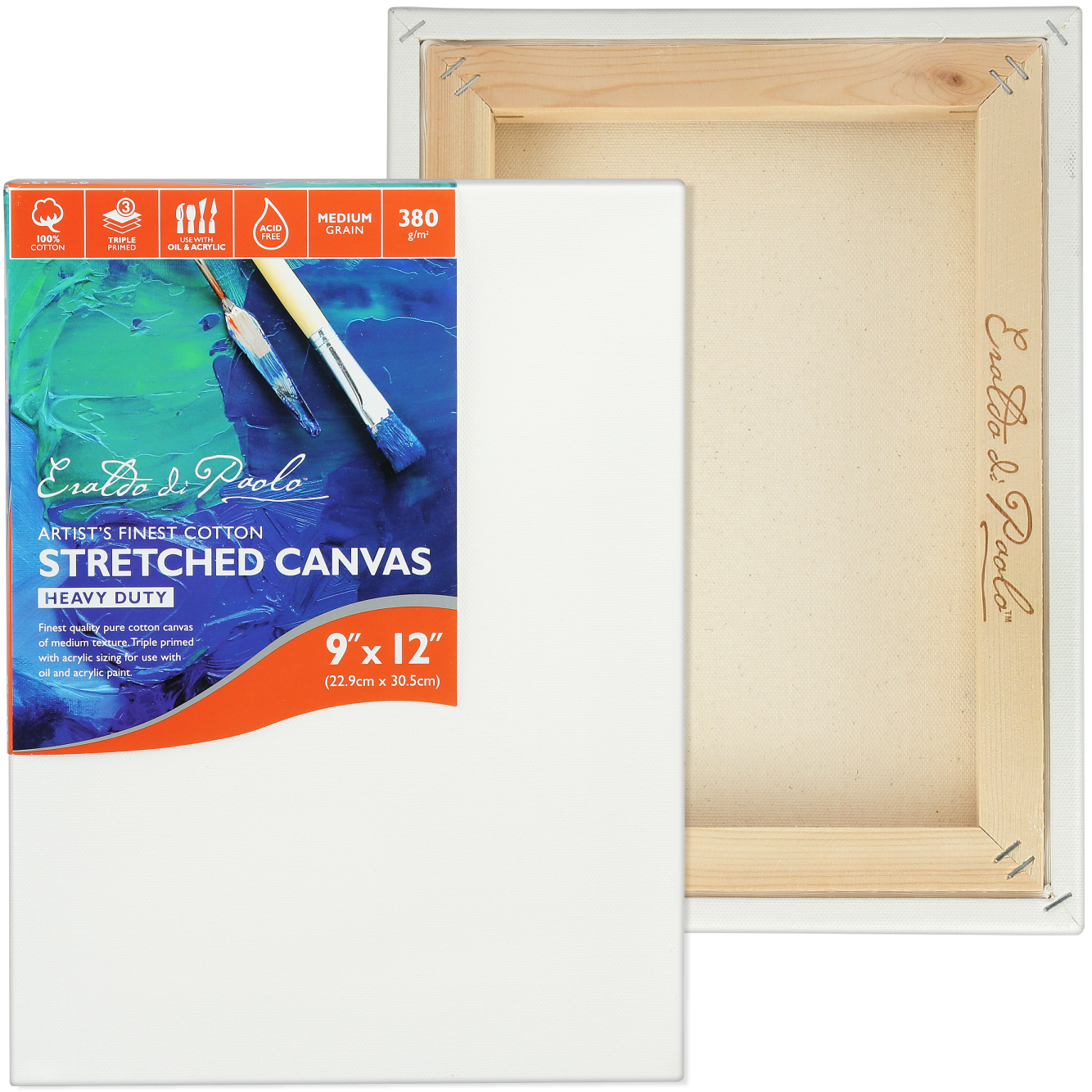 Antique White 9 x 12 inches Eraldo di Paolo Gallery Wrapped Stretched Canvas Gallery Wrapped Stretched Canvas