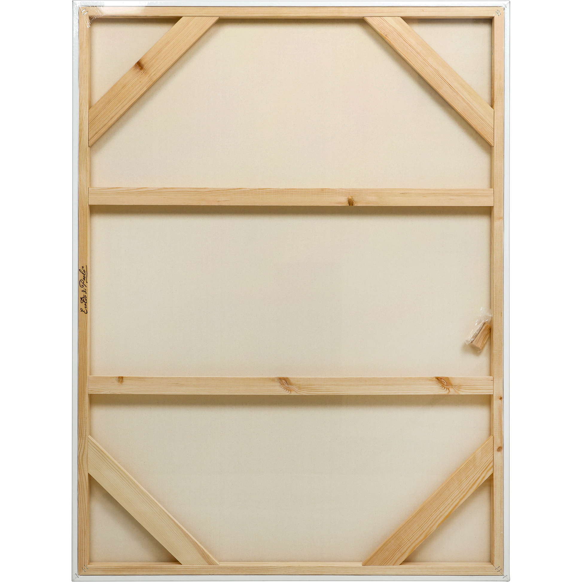 Light Gray 36 x 48 inches Eraldo di Paolo Gallery Wrapped Stretched Canvas Gallery Wrapped Stretched Canvas