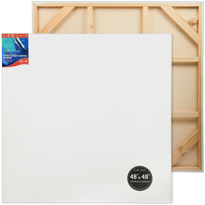 Antique White 48 x 48 inches Eraldo di Paolo Gallery Wrapped Stretched Canvas Gallery Wrapped Stretched Canvas