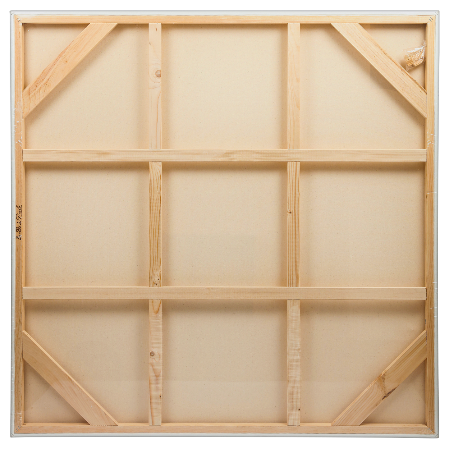 Tan 48 x 48 inches Eraldo di Paolo Gallery Wrapped Stretched Canvas Gallery Wrapped Stretched Canvas