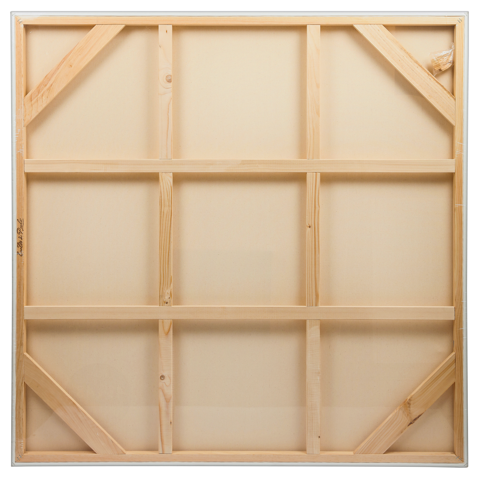 Tan 48 x 48 inches Eraldo di Paolo Gallery Wrapped Stretched Canvas Gallery Wrapped Stretched Canvas