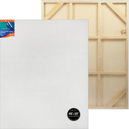 Light Gray 48 x 60 inches Eraldo di Paolo Gallery Wrapped Stretched Canvas Gallery Wrapped Stretched Canvas