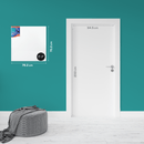 Steel Blue 30 x 30 inches Eraldo di Paolo Gallery Wrapped Stretched Canvas Gallery Wrapped Stretched Canvas