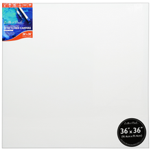 White Smoke 36 x 36 inches Eraldo di Paolo Gallery Wrapped Stretched Canvas Gallery Wrapped Stretched Canvas