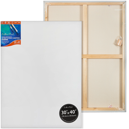 Light Gray 30 x 40 inches Eraldo di Paolo Gallery Wrapped  Stretched Canvas Gallery Wrapped Stretched Canvas