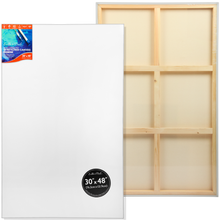 Light Gray 30 x 48 inches Eraldo di Paolo  Gallery Wrapped Stretched Canvas Gallery Wrapped Stretched Canvas