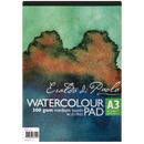 Dark Slate Gray Eraldo di Paolo A3 Cold Pressed Watercolour Pad 300gsm 100% Cotton 10 Sheets Watercolour Pads