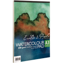 Dark Slate Gray Eraldo di Paolo A3 Cold Pressed Watercolour Pad 300gsm 100% Cotton 10 Sheets Watercolour Pads