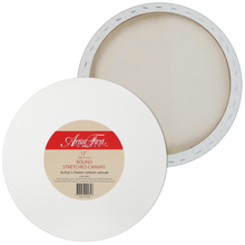 Light Gray Artist First Choice Round Stretched Canvas 12 Inches Round Canvases
