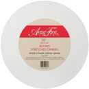 Light Gray Artist First Choice Round Stretched Canvas 20 Inches Round Canvases