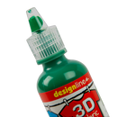 Dark Gray Design line 3D Fabric Paint Shiny Bright Green 29.5ml Fabric Paints and Dyes