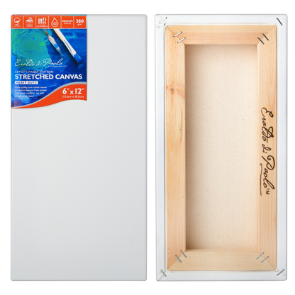 Light Gray 6 x 12 inches Eraldo di Paolo Gallery Wrapped Stretched Canvas Gallery Wrapped Stretched Canvas