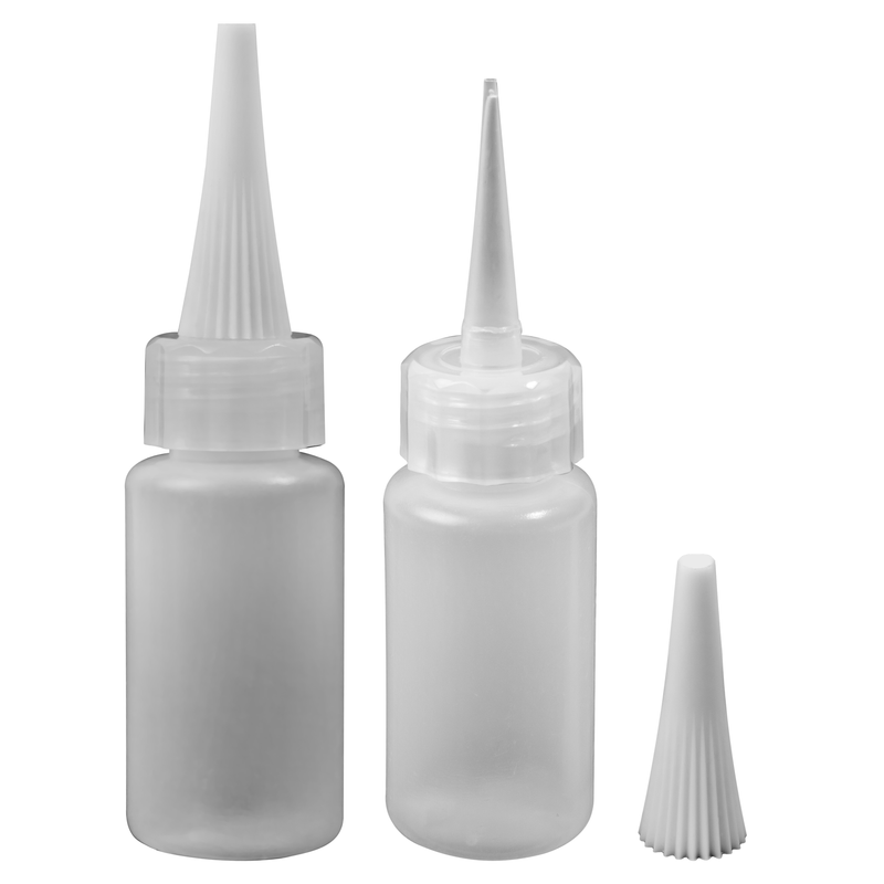 Gray The Art Studio Needle Tip Bottle Applicator 29ml 6 Pieces Painting Accessories