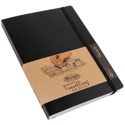 Dark Slate Gray Holcroft A5 Travel Sketchbook 120gsm 160 Pages Black Pads