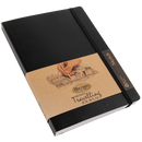 Dark Slate Gray Holcroft A5 Travel Sketchbook 120gsm 160 Pages Black Pads