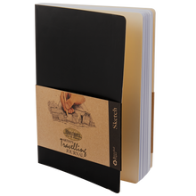 Rosy Brown Holcroft A5 Travel Sketchbook 120gsm 160 Pages Black Pads