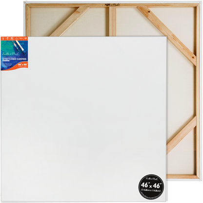 Light Gray 46 x 46 inches Eraldo di Paolo Gallery Wrapped Stretched Canvas Gallery Wrapped Stretched Canvas