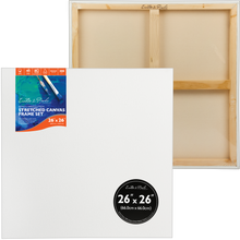 Light Gray 26 x 26 inches Eraldo di Paolo Gallery Wrapped Stretched Canvas Gallery Wrapped Stretched Canvas