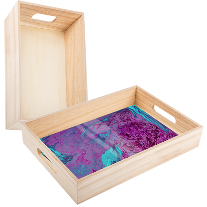Wheat Urban Crafter Pine Tray 32 x 22 x 5.5cm All Woodcraft