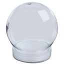 Light Gray Make A Merry Christmas Snow Globe Ornament Christmas