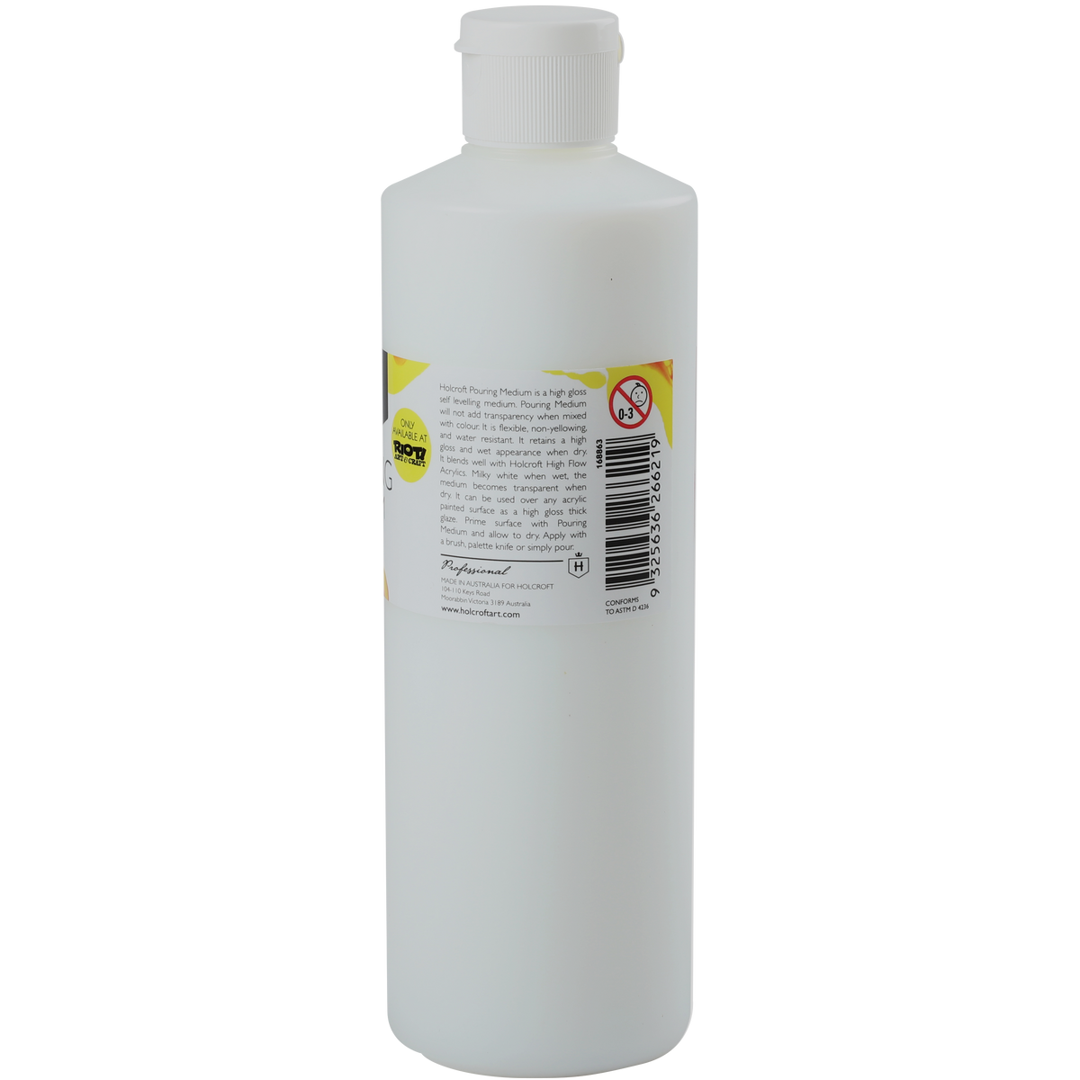 Gray Holcroft Pouring Medium 500ml Acrylic Paints