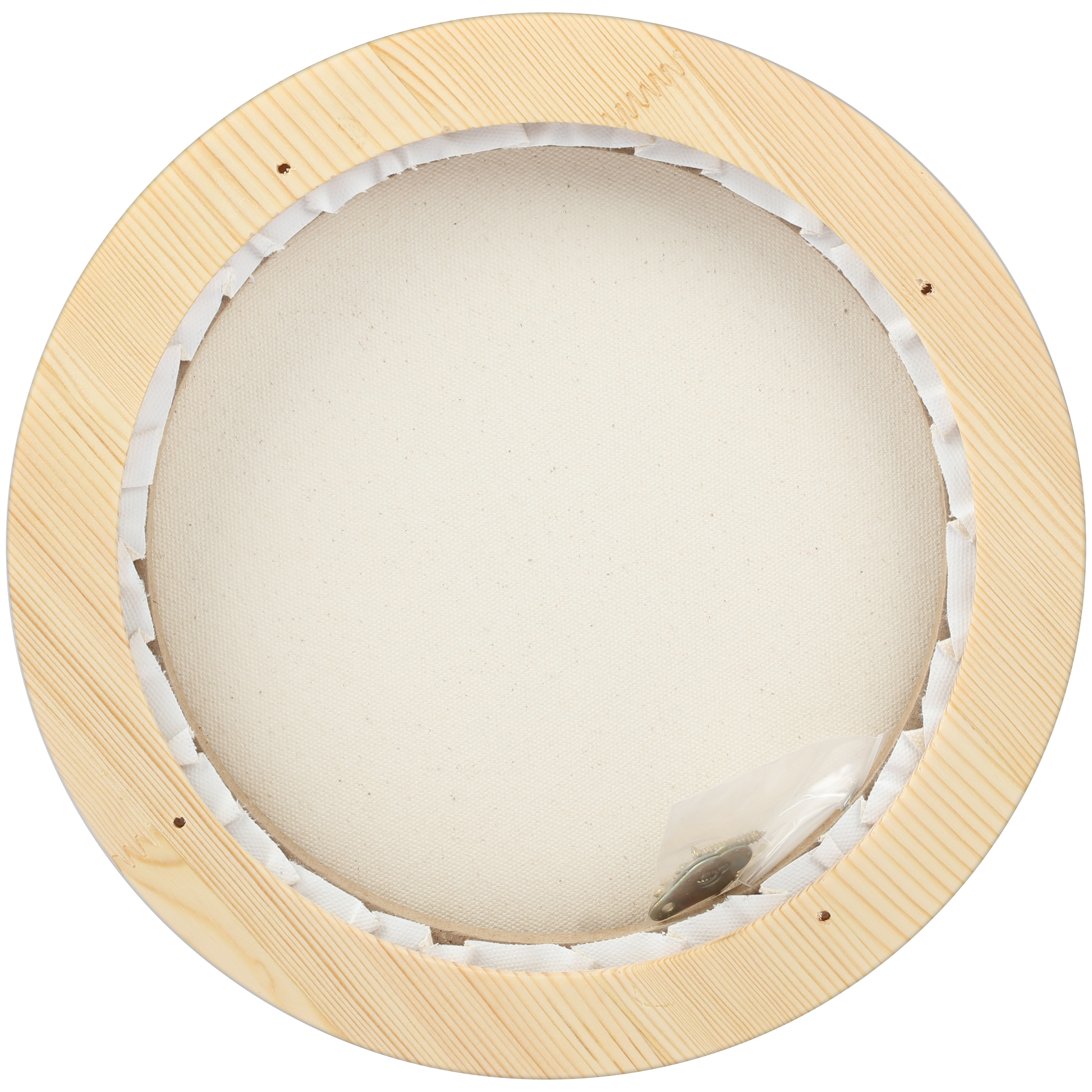 Wheat Eraldo di Paolo Round Framed Canvas Set 25cm Gallery Wrapped Stretched Canvas With Wooden Frame