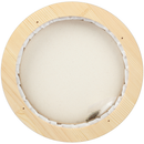 Wheat Eraldo di Paolo Round Framed Canvas Set 25cm Gallery Wrapped Stretched Canvas With Wooden Frame