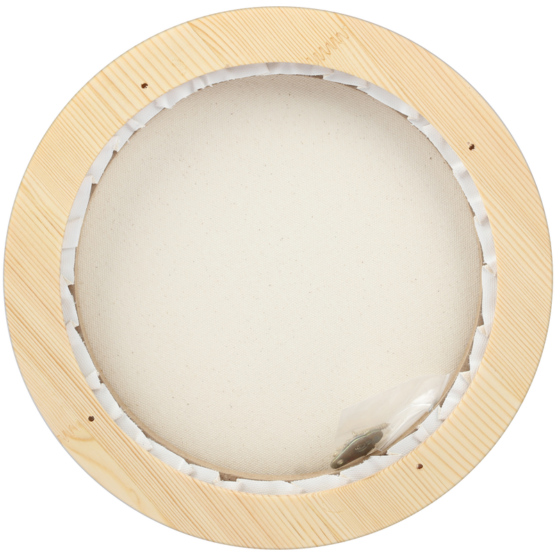 Wheat Eraldo Di Paolo Round Framed Canvas Set 25cm Canvas and Painting Surfaces