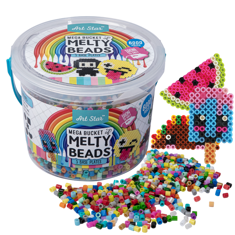 Art Star Mega Bucket of Melty Beads 6000+ Beads