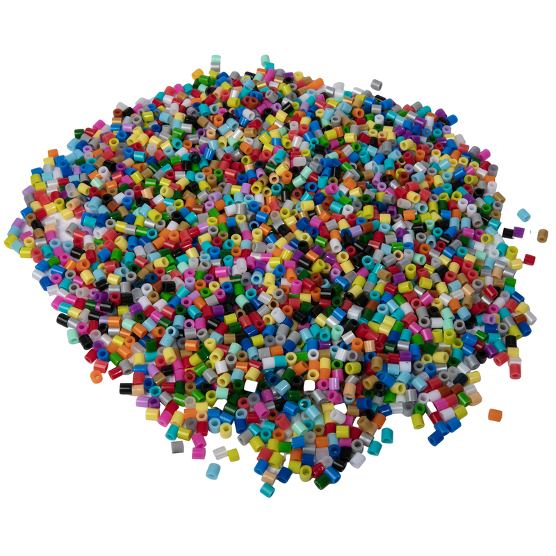 Dim Gray Art Star Mega Bucket of Melty Beads 6000+ Beads Kids Craft Kits