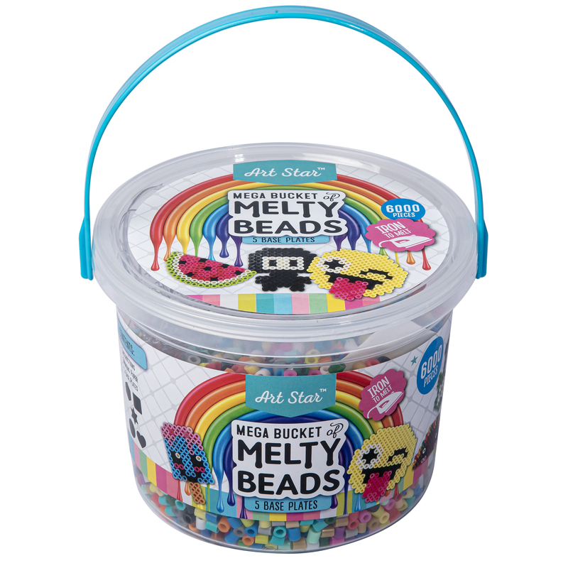 Art Star Mega Bucket of Melty Beads 6000+ Beads