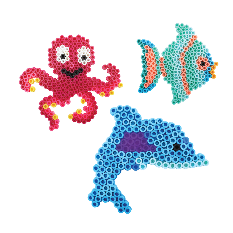 Sky Blue Art Star Melty Beads Kit Ocean Life Kids Craft Kits