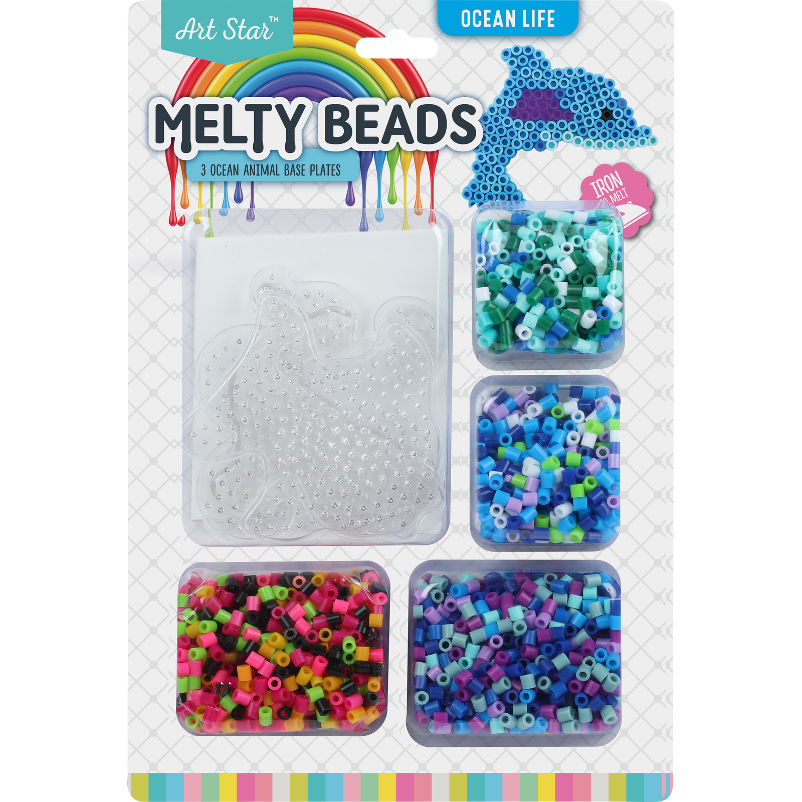 Art Star Melty Beads Kit Ocean Life