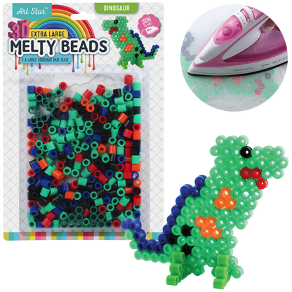Dark Slate Gray Art Star Jumbo Melty Beads Dinosaur Kit Kids Craft Kits