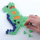 Light Gray Art Star Jumbo Melty Beads Dinosaur Kit Kids Craft Kits