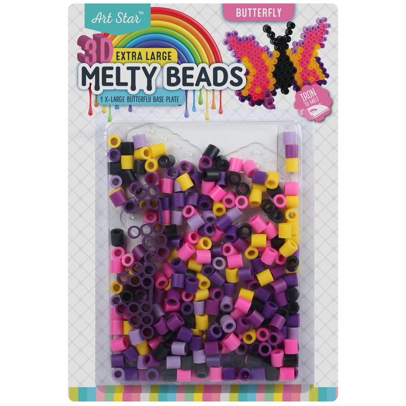 Thistle Art Star Melty Beads Butterfly Kit Extra Large Kids Craft Kits