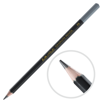 Light Gray Eraldo di Paolo Graphite 8B Pencil Pencils