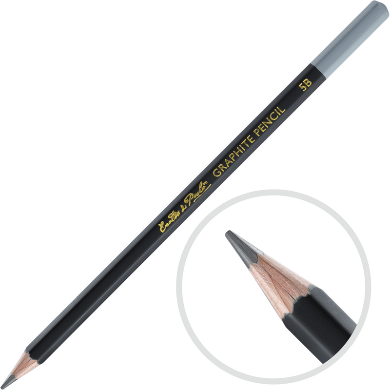 Dark Slate Gray Eraldo Di Paolo Graphite 5B Pencil Pencils