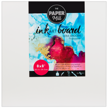 Dark Slate Gray The Paper Mill 19mm Thick Ultra Smooth Alcohol ink Board, 8x8 Inches Canvas and Painting Surfaces