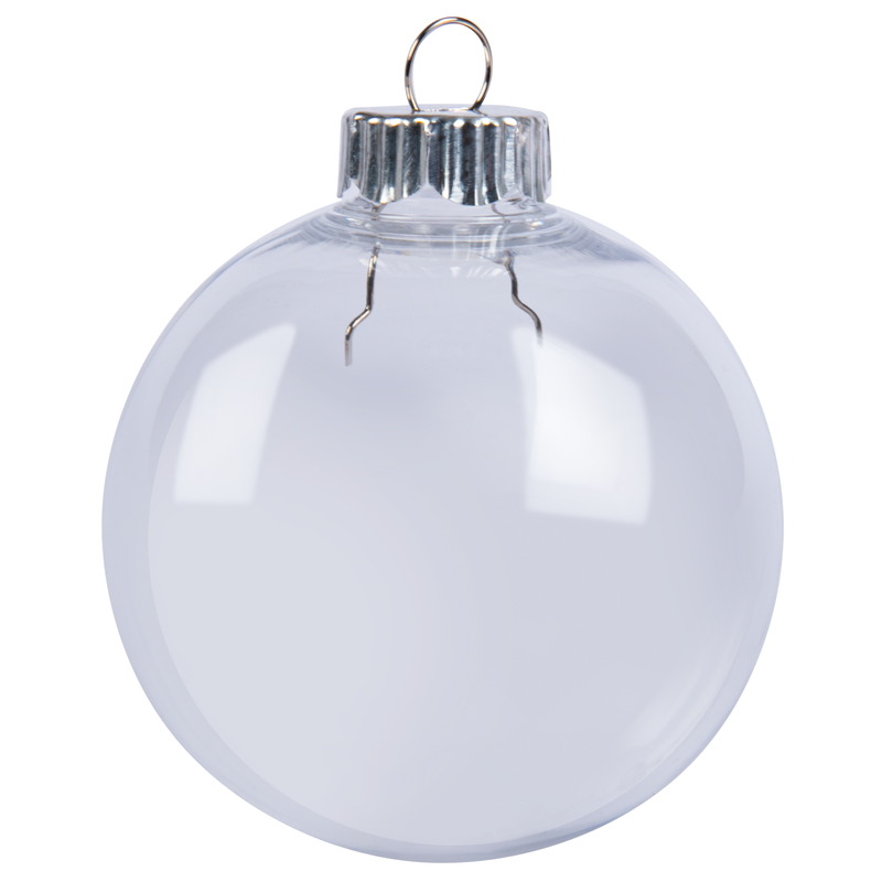Light Gray Make A Merry Christmas Clear Bauble Decorating Kit Makes 18 Christmas