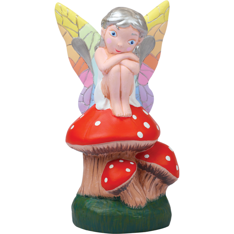 Rosy Brown Art Star Paint Your Own Ceramic Fairy Kids Craft Kits