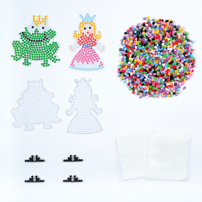 White Smoke Art Star Melty Beads Kit Princess Makes 5 Kids Craft Kits