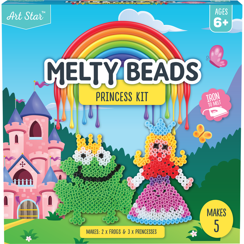 Light Salmon Art Star Melty Beads Kit Princess Makes 5 Kids Craft Kits