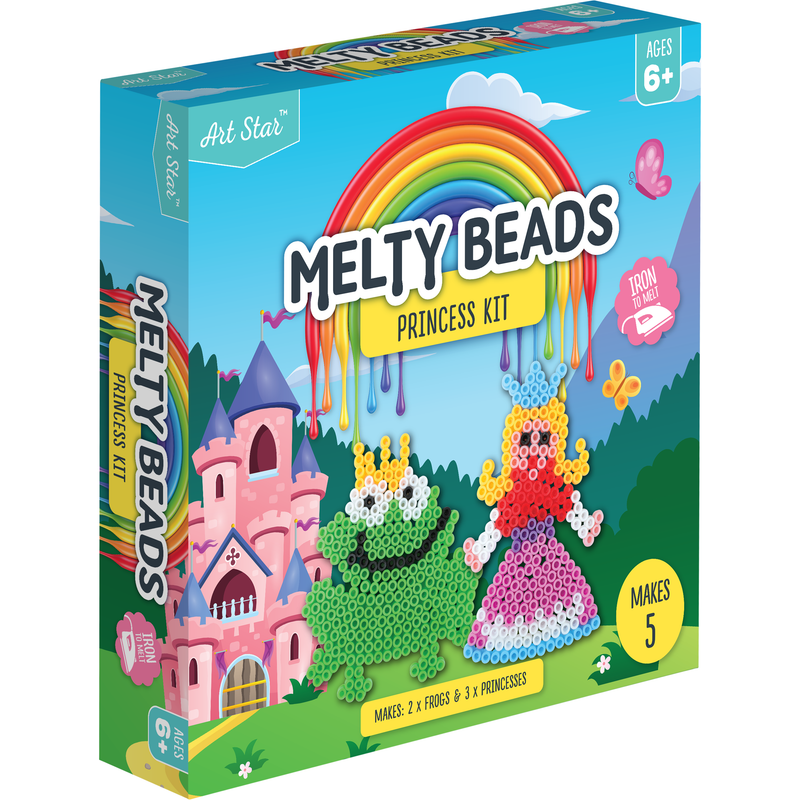 Tan Art Star Melty Beads Kit Princess Makes 5 Kids Craft Kits
