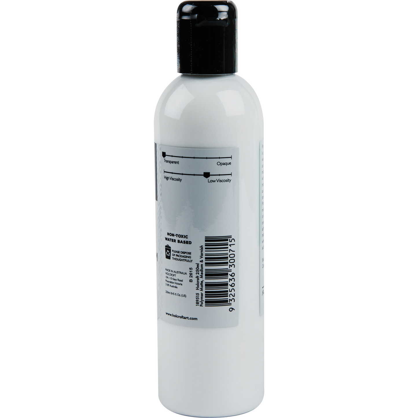 Gray Holcroft Professional Polymer Matte Medium and Varnish 250ml Mediums